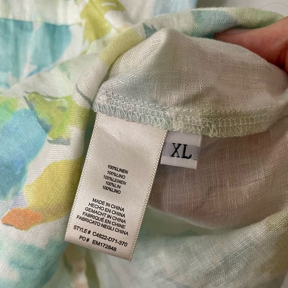 Linen Surf Shirt Anthropologie - Picture 6 of 7